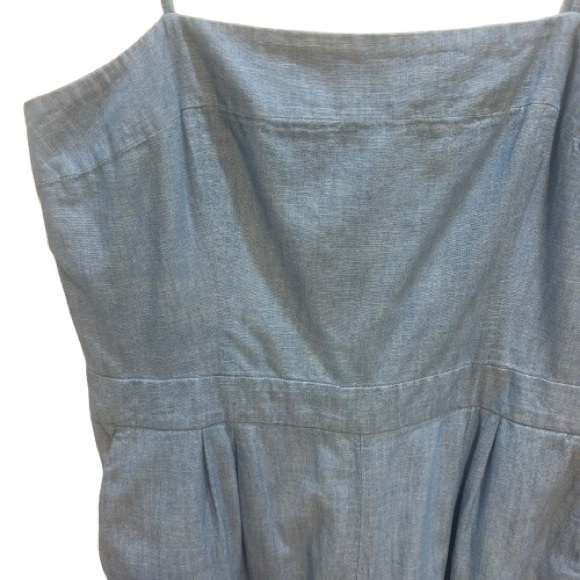 NWOT J. Crew Chambray Jumpsuit Blue Size 12Tall - Picture 3 of 10